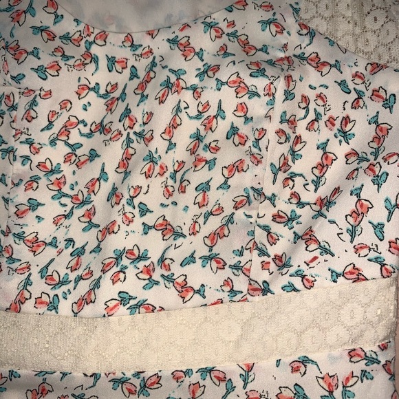 Jessica Simpson Sweater Tunic Floral Mini Dress - Picture 12 of 15